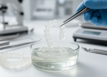 3D-Printed Aligner Resins Soak Up Water in Artificial Saliva, Lab Study Finds