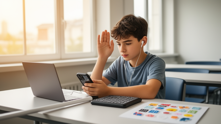 Mainstream Tech Helps Visually Impaired French Youth Build Their Own Workarounds