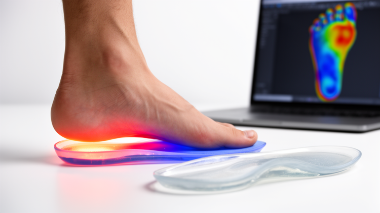 Computer Simulations Reveal Which Insole Designs Actually Ease Foot Pressure