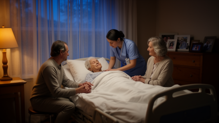 Home-Based Neuropalliative Care Supported a Comfortable Death for a Patient with Sporadic Creutzfeldt-Jakob Disease