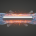 Numerical Study Probes Heat Losses in Hybrid Nanofluid Flow Over a Stretching Cylinder