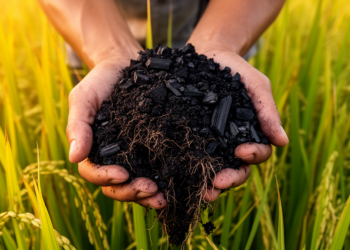 Biochar Boosts Rice Yields and Microbial Life, Review Finds, With Caveats