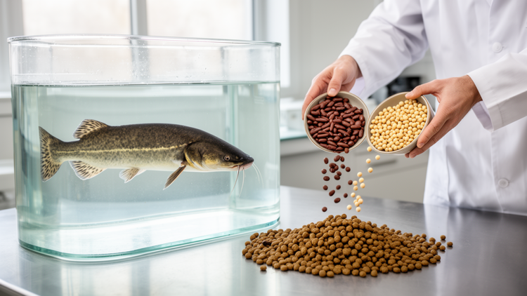 Velvet Bean Can Replace Some Soybean in Catfish Feed, but Only at Low Levels