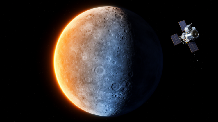 Mercury’s extreme day-night temperature swings mapped worldwide ahead of BepiColombo