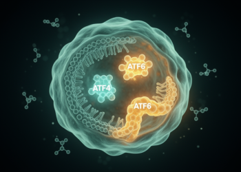 Cell stress sensors ATF4 and ATF6 steer how lung cancer cells cope with glucose starvation