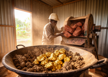 Hammer mills may be the wrong tool for coarse gold in Suriname’s saprolite ores