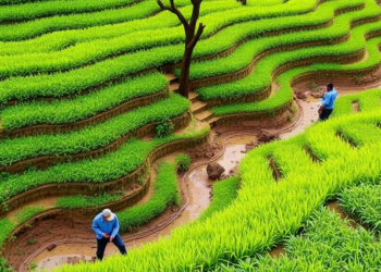 Vetiver Grass Terraces Slash Fertilizer Runoff in Sri Lanka’s Steep Tea Lands