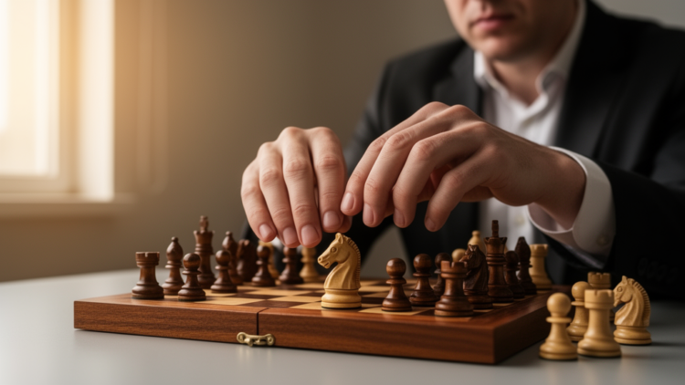 Chess puzzles reveal how experts secretly judge similarity