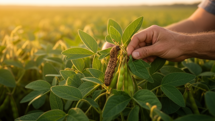 Transformer-based detector spots camouflaged soybean pests more accurately