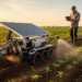 Solar-powered farm robot digs, sows, waters and cuts crops under remote IoT control