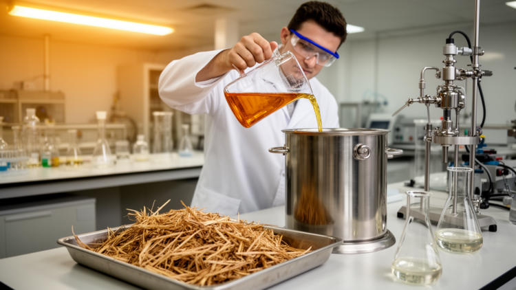 Sugarcane Waste Turned Into High-Yield Liquid Polyols for Polyurethanes