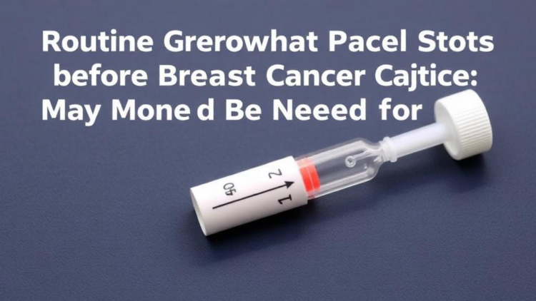 Routine Growth Factor Shots Before Breast Cancer Drug May Not Be Needed for All