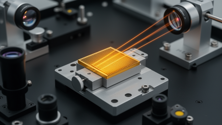 Gold-Coated Grating Delivers 91.4 Percent Efficiency for Pulse Compression