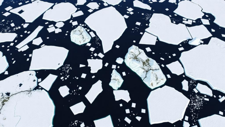 Colliding Ice Floes Explain the Strange Drift of Arctic Sea Ice