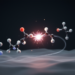Neighboring molecules steer where radicals sit and how far they roam