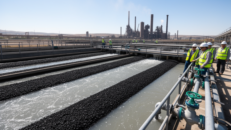 Chicken Manure Biochar Strips Zinc from Smelter Wastewater at Scale