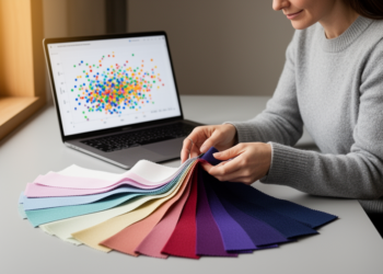 Research report: Beyond hue labels: a data-driven analysis of lightness–chroma variation in online fashion assortments