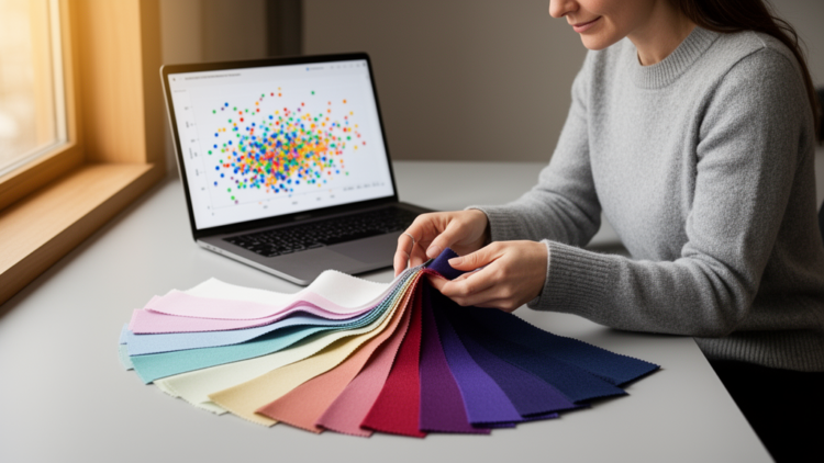 Research report: Beyond hue labels: a data-driven analysis of lightness–chroma variation in online fashion assortments