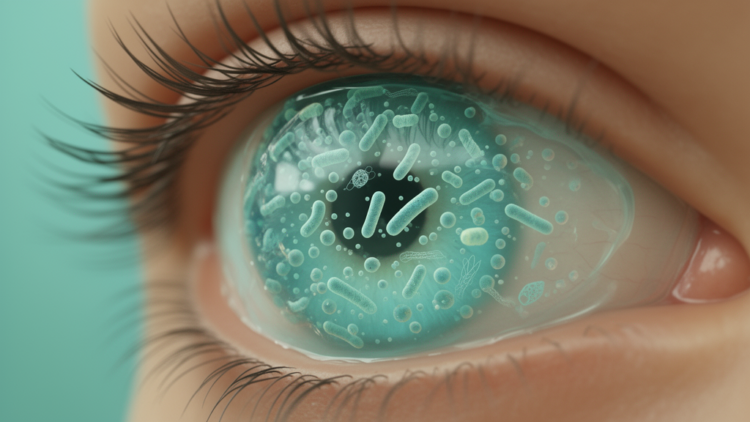 The eye’s tiny microbial community may hold clues to ocular surface health