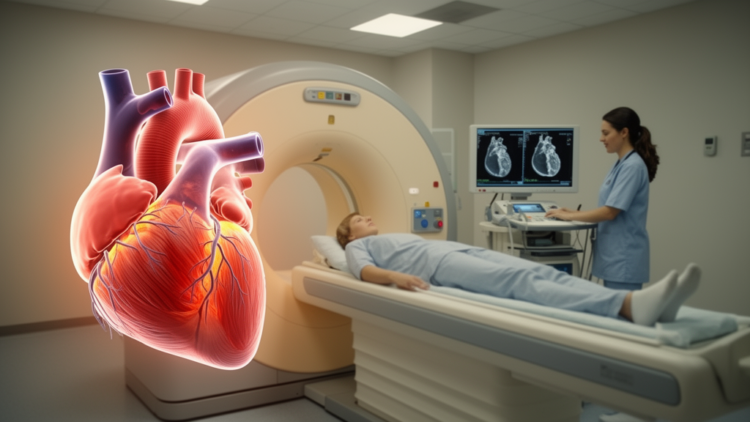 Heart MRI Without Contrast Dye Predicts Risk After Heart Attack