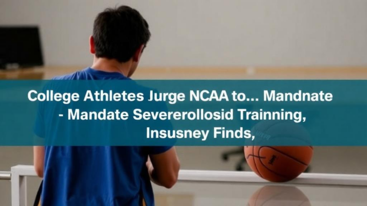 College Athletes Urge NCAA to Mandate Suicide Prevention Training, Survey Finds