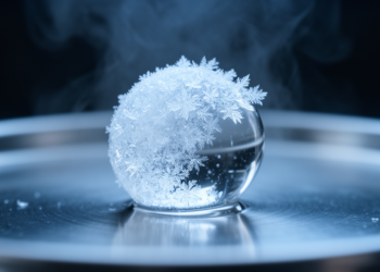 Cloud Droplets Freeze Gradually, Not at a Single Threshold, Model Study Shows