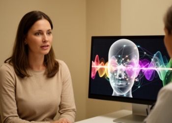 AI Reads Faces and Voices to Spot Depression with Directional Causal Fusion