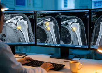 Deep-learning network pinpoints shoulder landmarks on CT scans