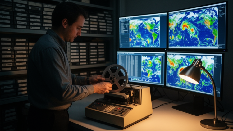 Lost 1970s satellite data rescued to sharpen climate reanalyses
