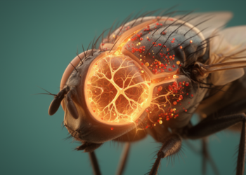 Blood–Brain Barrier Breakdown Speeds Alzheimer’s-Like Damage in Fruit Flies