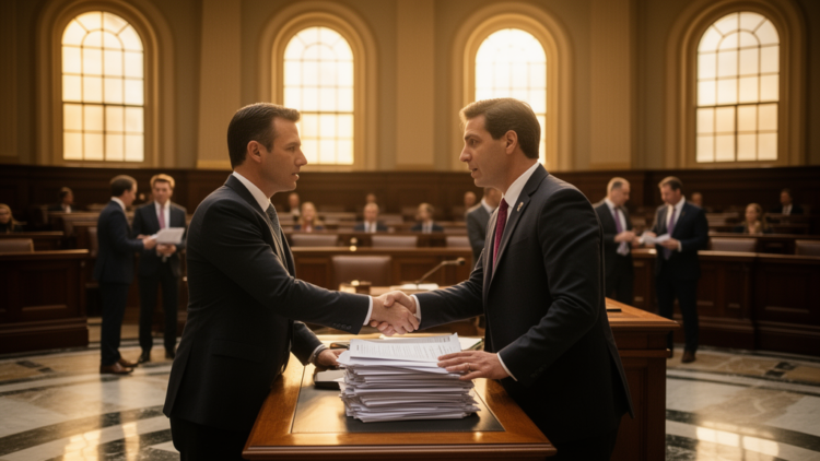 Cosponsorship networks reveal which lawmakers’ support helps bills pass