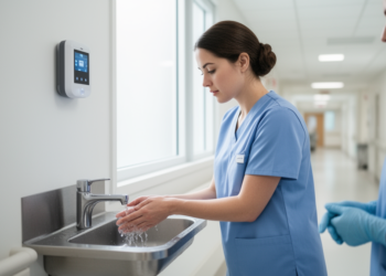 Automated hand hygiene monitoring shows high specificity but uncertain accuracy in review