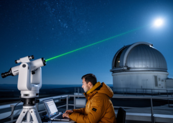 Small, cheap laser ranging station Omni-SLR matches costly systems at night, tests show