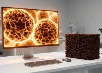 AI Learns to Design Lignin Foams From Pictures and Predicts Their Strength