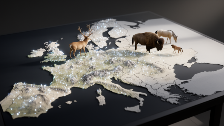 Systematic map reveals major gaps in climate research on Europe’s large herbivores