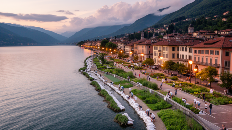 Research report: Disaster-resilient communities against floods: the “swarm” concept as a frame for effective small-size cooperative and distributed measures working at the urban scale: a design simulation for Como