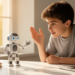 Imagined Robot Intelligence Linked to Teen Engagement Through Academic Self-Efficacy