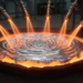 Gas Jets Stir Liquid Metal Into Ripples That Reveal When Solidification Begins