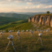 Dense seismic arrays capture a year of hidden microearthquakes on Italy’s Irpinia fault system