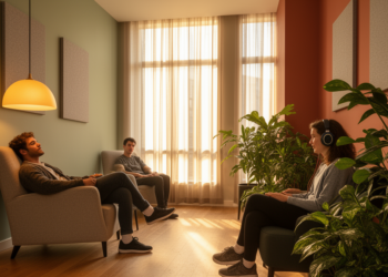 Lighting, Sound and Color Top Students’ Wishlist for a Restorative Campus Space