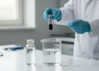 PET Bottle Waste Turned Into Magnetic Carbon That Captures PFAS From Water