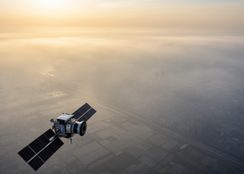 Machine learning sharpens satellite aerosol maps over China’s hazy plains without abandoning physics