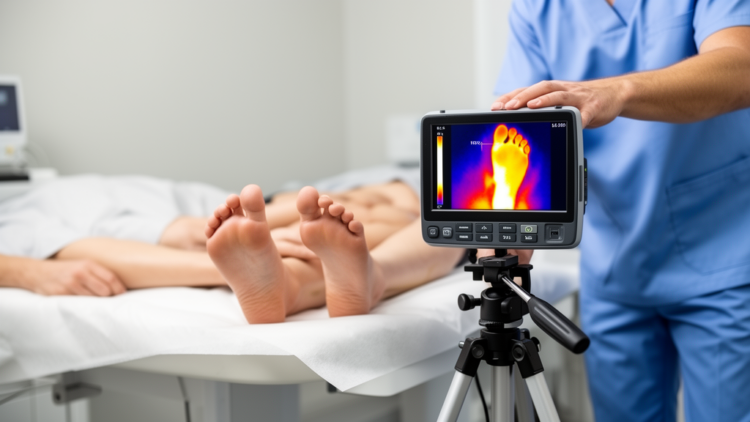 Thermal Camera Tracks Real-Time Foot Microcirculation During Leg Revascularisation