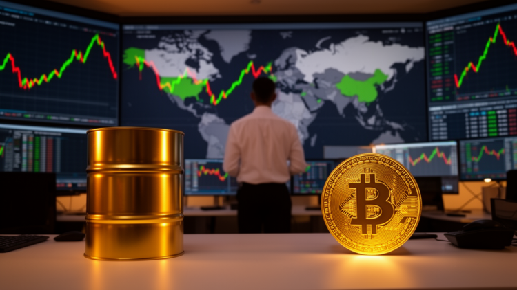 Oil or Bitcoin? Geopolitical risk decides which leads equity markets