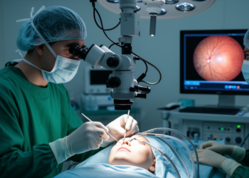 Surgeons Repair Myopic Macular Hole Detachment Using Patient’s Own Epiretinal Proliferation