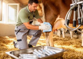 Teat skin microbes on Austrian dairy farms vary by season and farm, with cleaning cutting Clostridium sharply