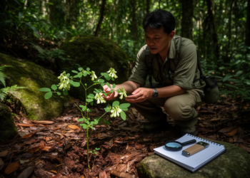 New Green-Flowered Legume Species Discovered in Guangxi Forests of China