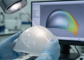 Boundary Measurements Reveal Hidden Defects in Molded Objects