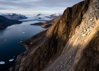 Two unstable slopes in West Greenland could unleash tsunamis across a fjord system