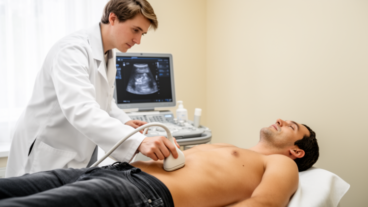 Bedside ultrasound spots blocked sperm ducts after childhood bladder surgery